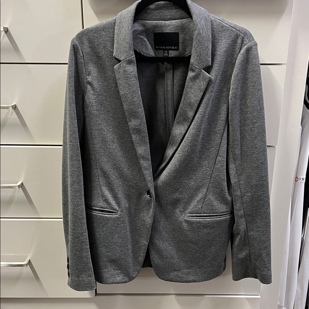 Banana Republic Charcoal Blazer
